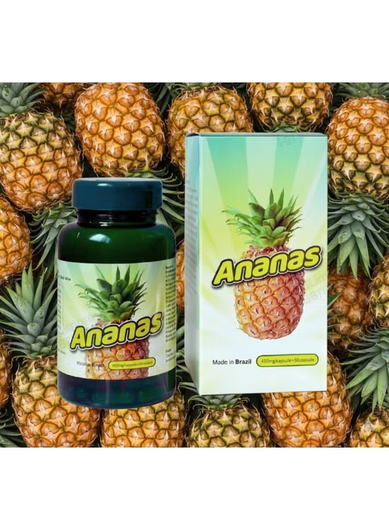 Premium Brazilian Ananas 60 Capsule 450mg